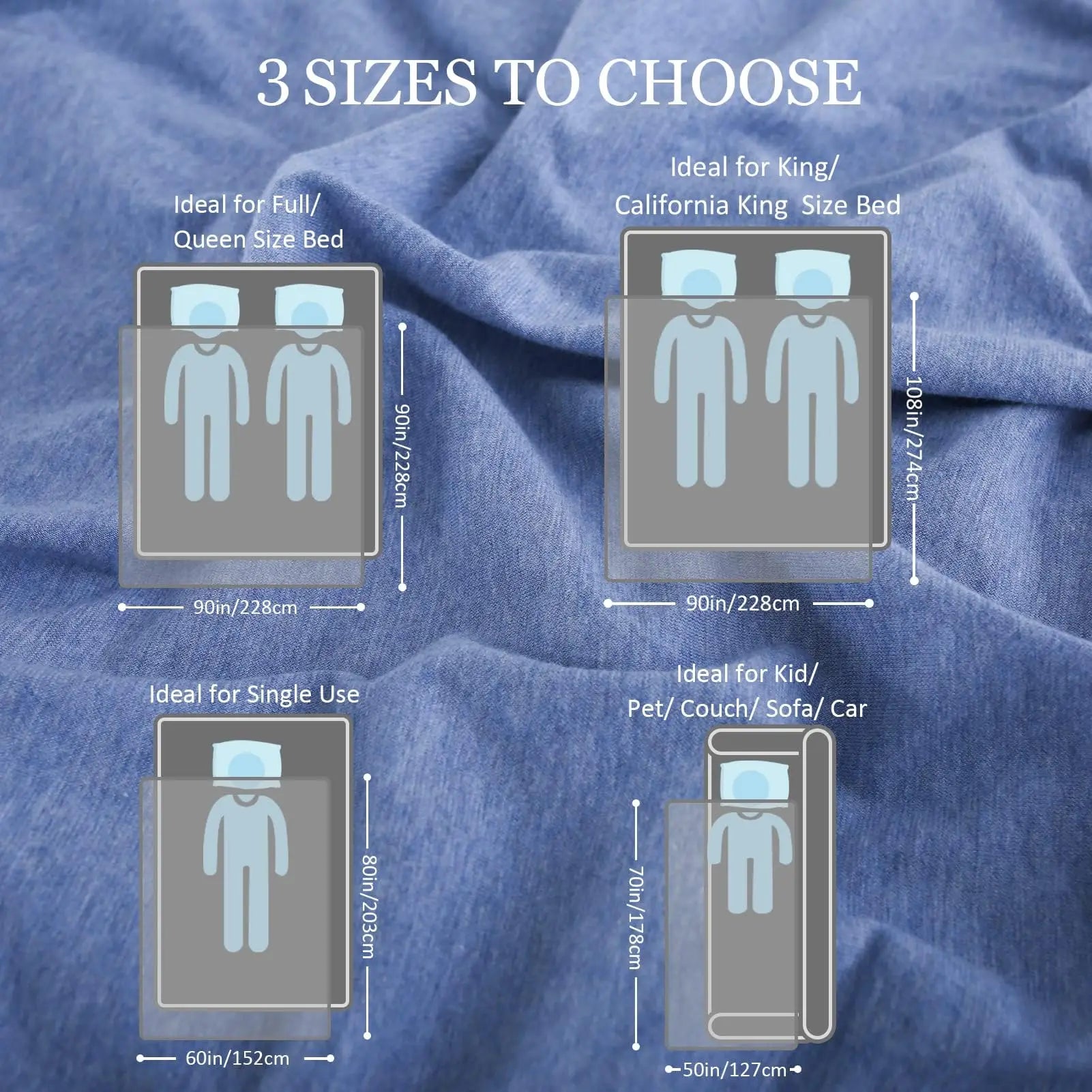 Stay Cool Blanket for Hot Sleepers - Lightweight Summer Relief - silverfoxgoods